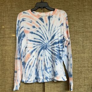 Hollister tie dye long sleeve tee shirt